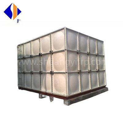 10000リットルの水タンク HDG/SS304/FRP/GRP保持タンク 容量1〜1000m3/h