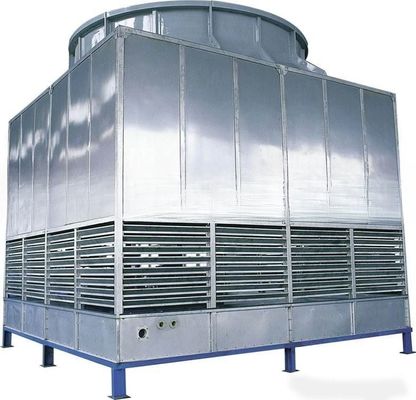 産業用400トンのクロスフロー自動化水冷却塔 閉鎖型設計