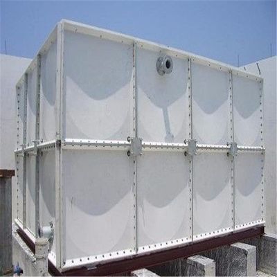 SMC プレス式断面型 FRP GRP 消防用水タンク 生産時間 10 日
