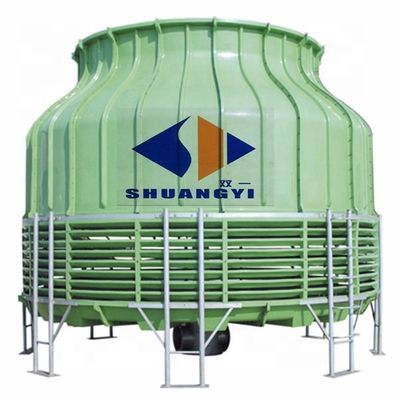2820mm x 2900mm FRPシェル低騒音 腐食防止 丸いカウンターフロー冷却塔