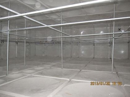 農場 100m3 ガラス繊維水タンク 高生産性 50000L/時間効率