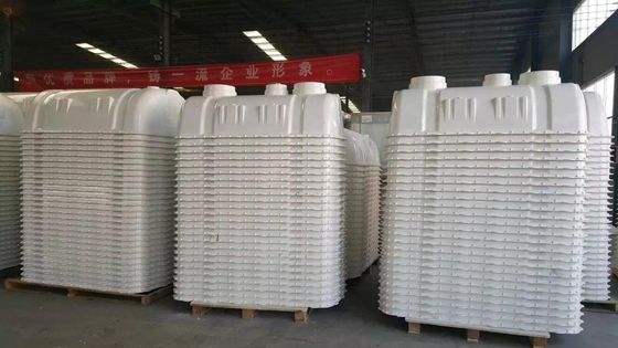 50000L/時間生産性 下地FRPプラスチックセプティックタンク 下水処理用