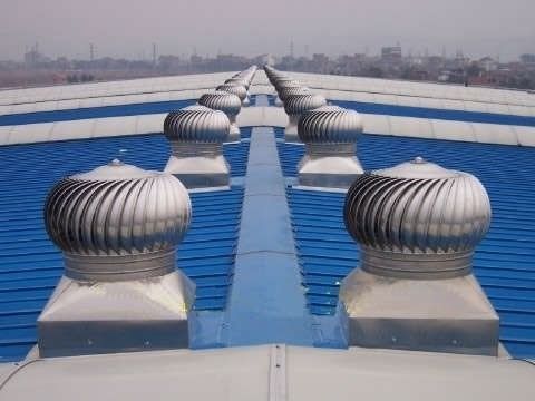 出口 400mm 非電源扇風機 屋根タービン換気扇風機 倉庫用