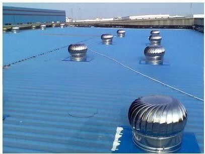 屋根扇風機 8インチ ステンレス鋼屋根に設置するための風力タービン換気機