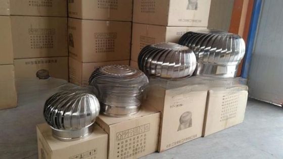 屋根扇風機 8インチ ステンレス鋼屋根に設置するための風力タービン換気機
