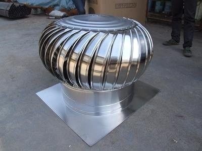 Qingdao 荷込ポート 低コストで電源なしのステンレス鋼屋根扇風機