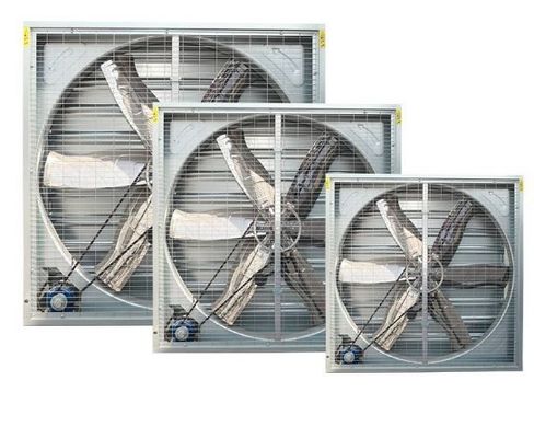 シエメンスモーターシルバー温室換気装置付きの48インチ壁掛けAC抽出扇風機